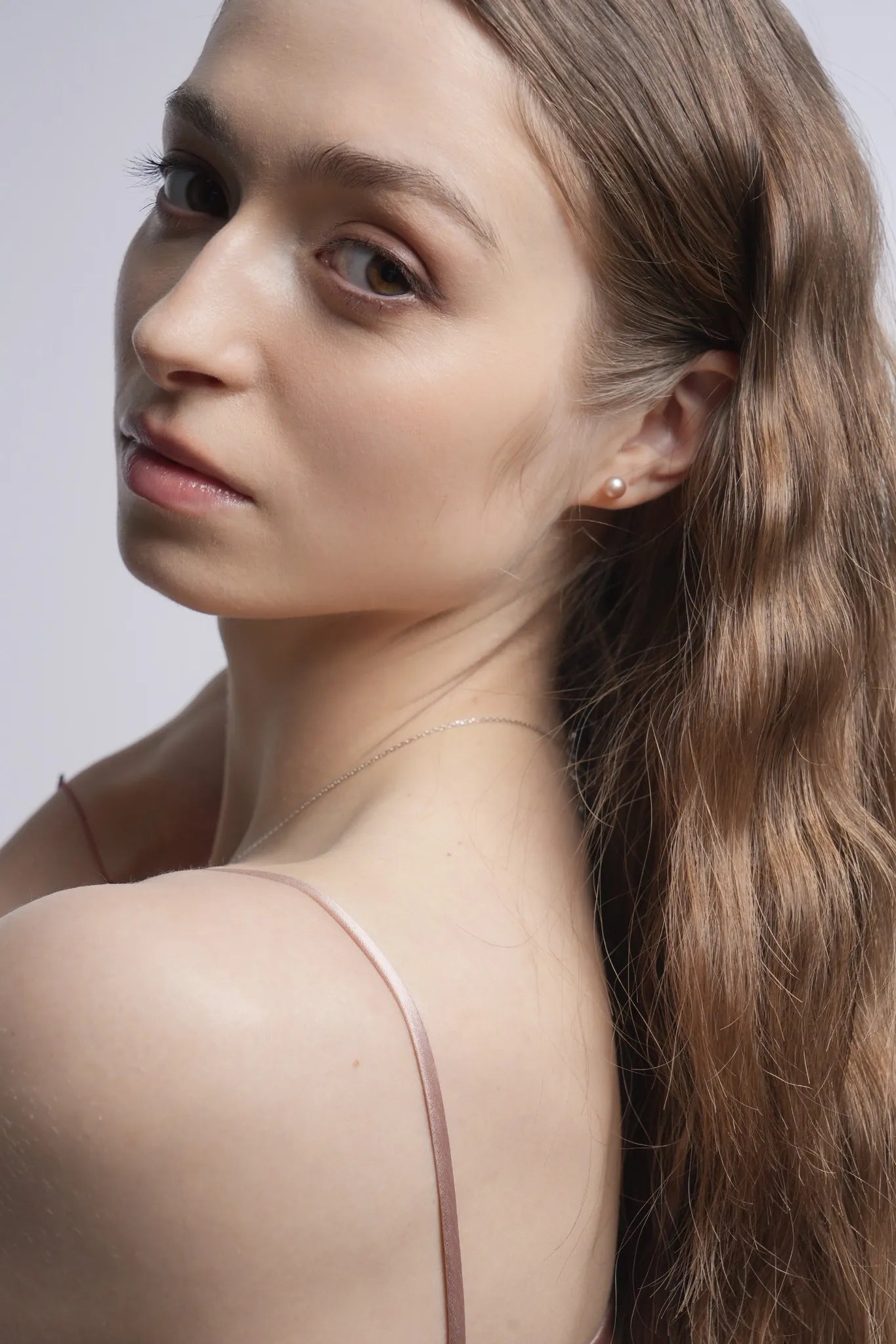 Lumi Rose Pearl Earrings