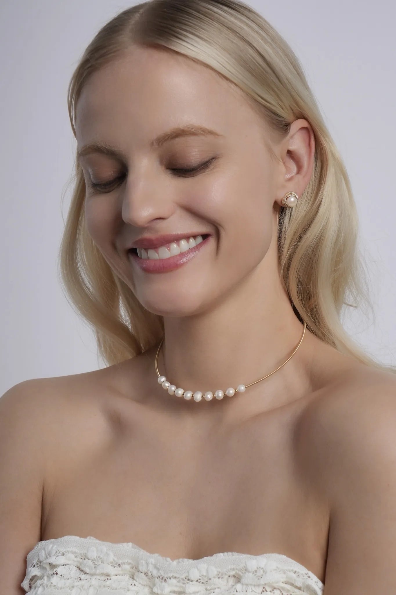 Stella Pearl Gold Earrings